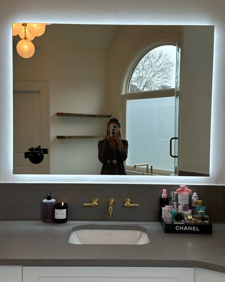 Amazon mirror light up mirror home bathroom mirror good lighting 48 x 36