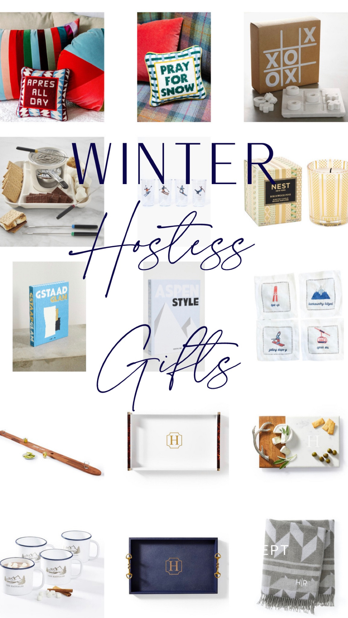 Headed for cozy cocktails or a ski weekend with friends? Be the best guest and bring a thoughtful and winter themed gift❄️ #giftguide #hostessgift #wintergift #candles #coffeetablebook

#LTKhome #LTKSeasonal #LTKGiftGuide