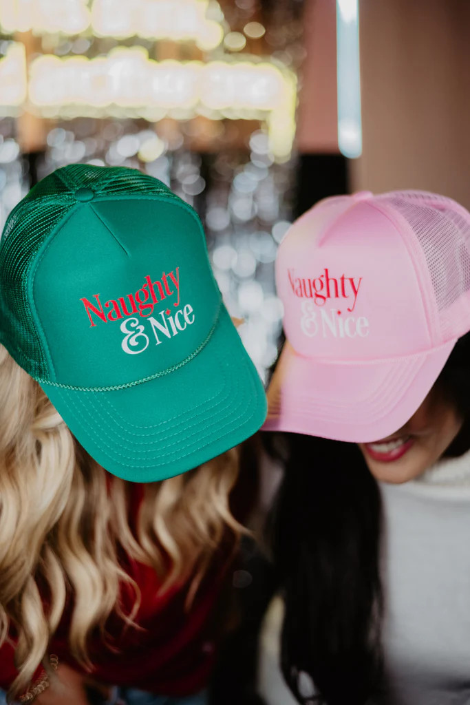 Naughty & Nice Foam Trucker Women's Hat | Katydid.com