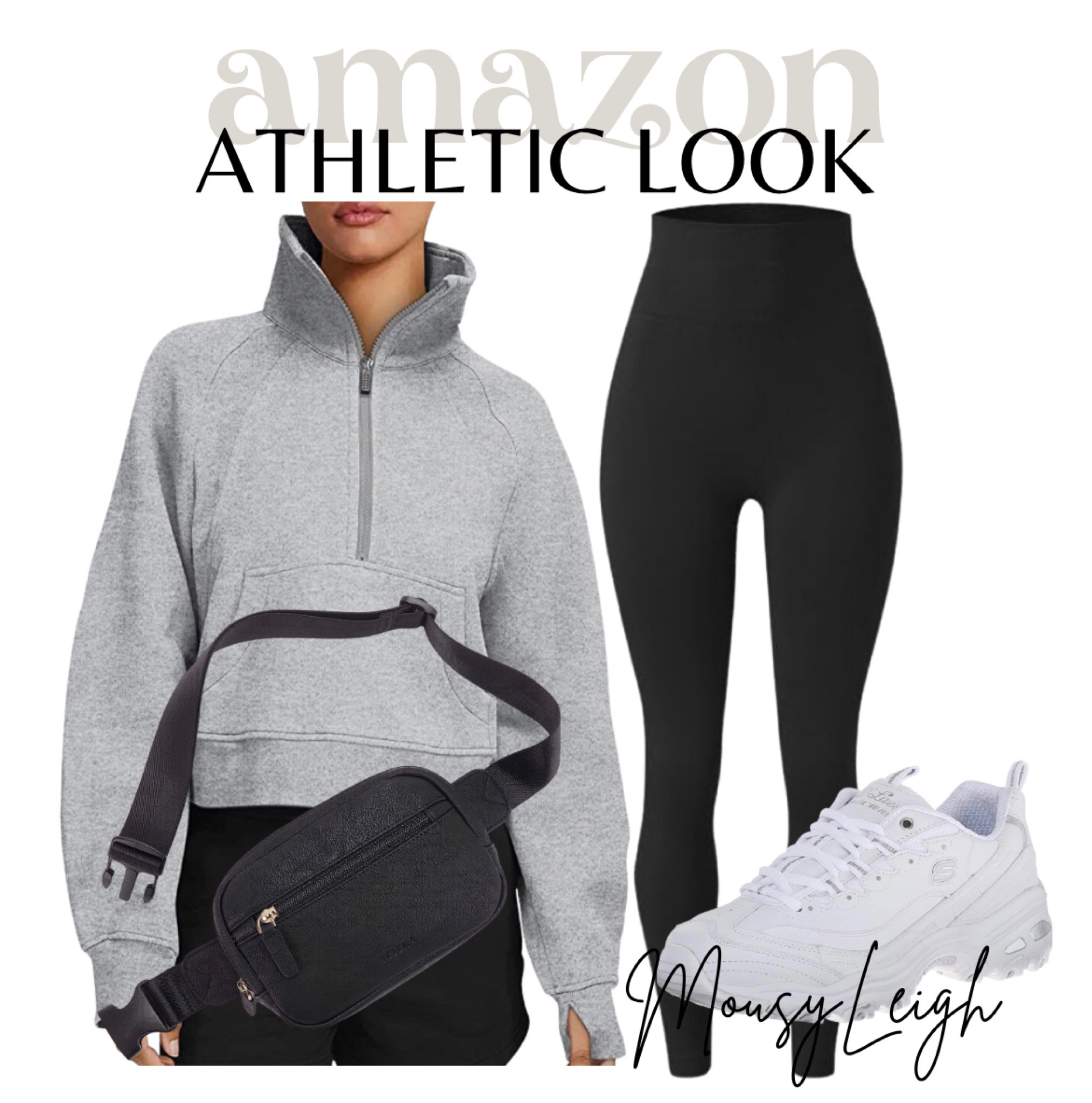 Amazon athletic look! High rise leggings, cropped pullover, sneakers, and a belt bag! 

amazon, amazon find, amazon finds, found it on amazon, amazon prime, prime day, amazon prime day find, sale, sale alert, shop this sale, found a sale, on sale, shop now, bag, hand bag, tote, tote bag, oversized, shoulder bag, backpack, belted bag, belt bag, amazon, amazon find, amazon finds, found it on amazon, amazon style, amazon fashion, amazon spring, amazon summer, amazon tops, amazon look, amazon shopping, colorful,  fall, fall style, fall outfit, fall outfit idea, fall outfit inspo, fall outfit inspiration, fall loom, fall fashions fall tops, fall shirts, flannel, hooded flannel, crew sweaters, sweaters, long sleeves, pullovers, sweater, knit sweater, cropped sweater, fitted sweater, oversized sweater, pull over sweater, sneakers, fashion sneaker, shoes, tennis shoes, athletic shoes,  

#LTKstyletip #LTKshoecrush #LTKFitness