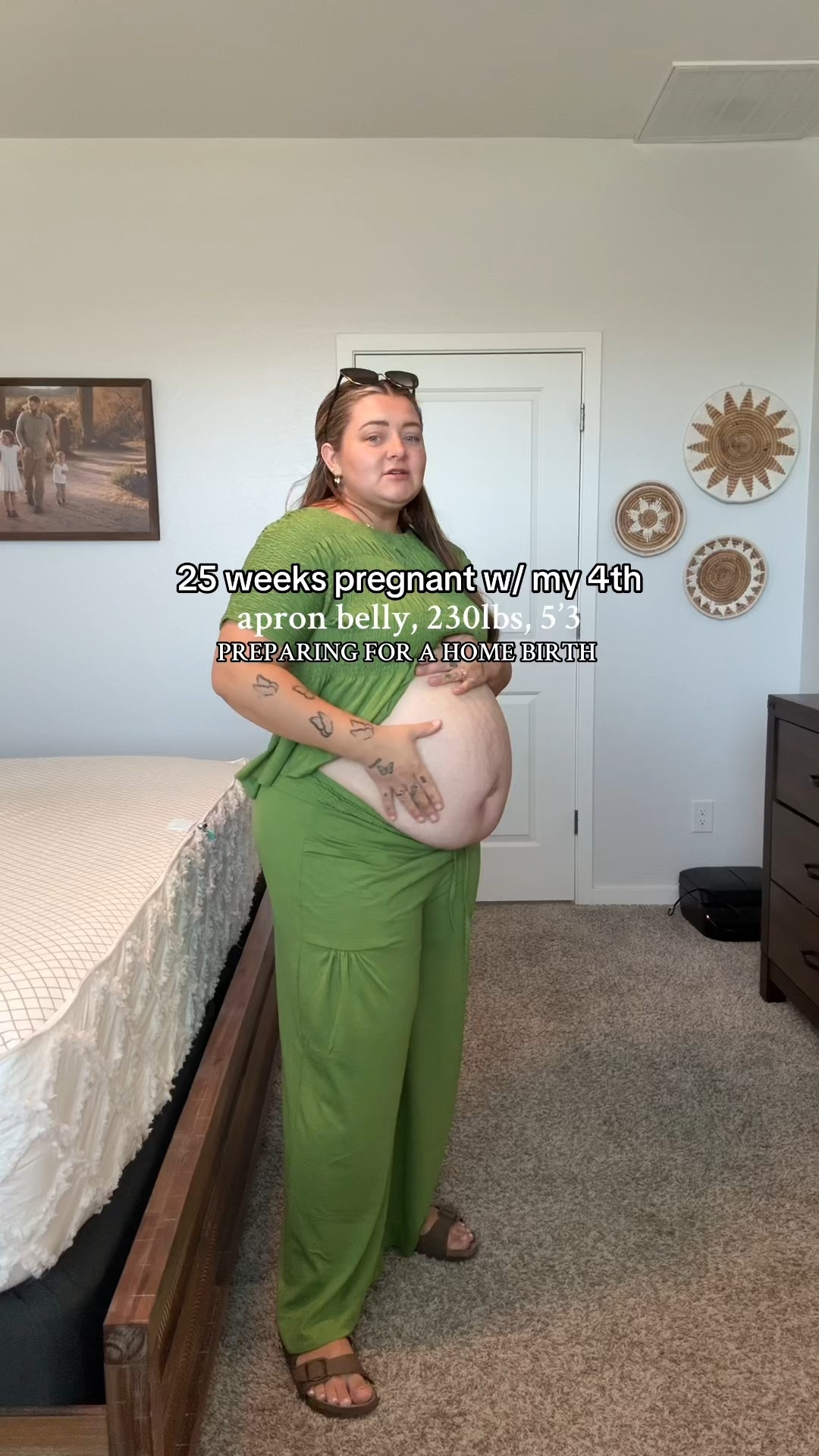 25 weeks pregnant! Wearing a XL! 

#LTKFindsUnder50 #LTKMidsize #LTKStyleTip