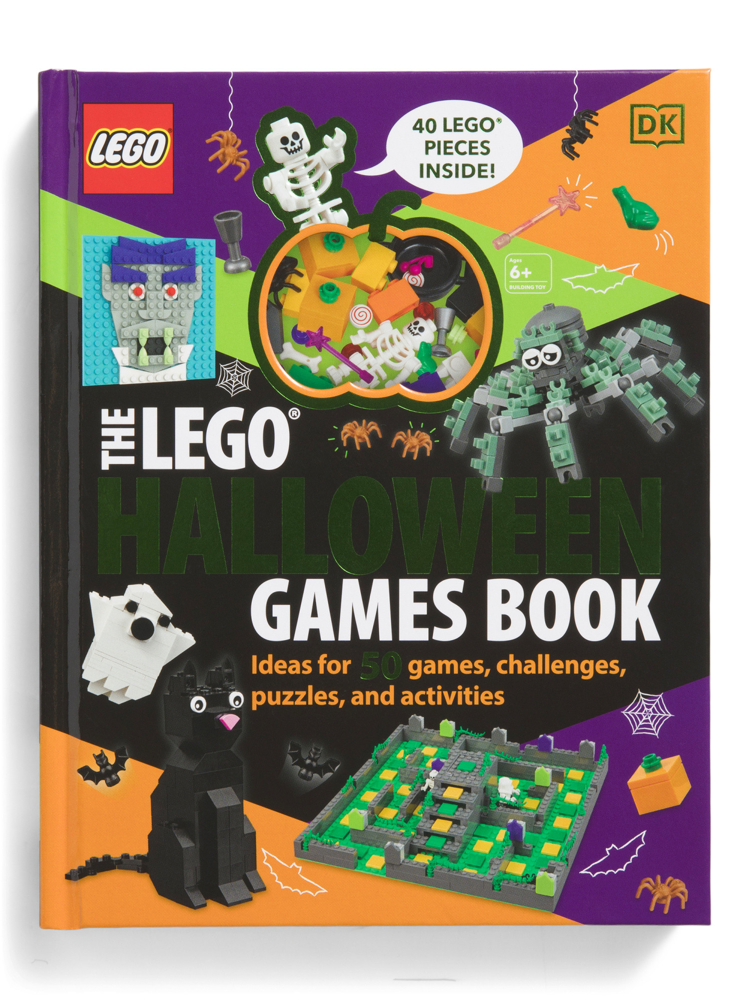 The Lego Halloween Games Book | Toys & Books | Marshalls | Marshalls