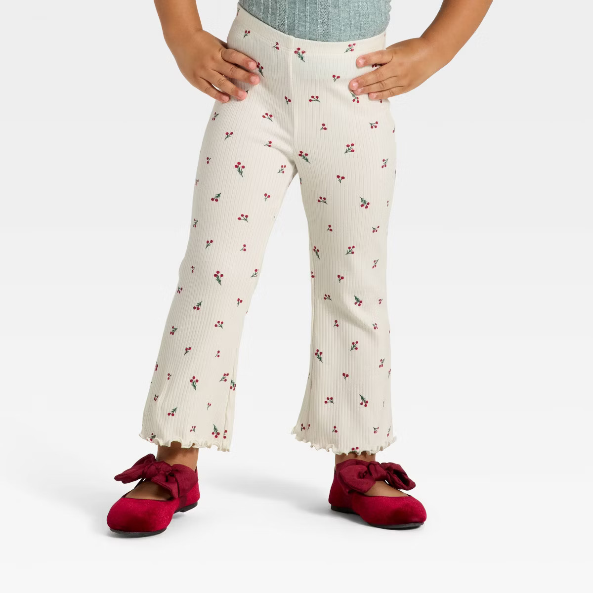 Toddler Girls' Ribbed Flare Leggings - Cat & Jack™ | Target