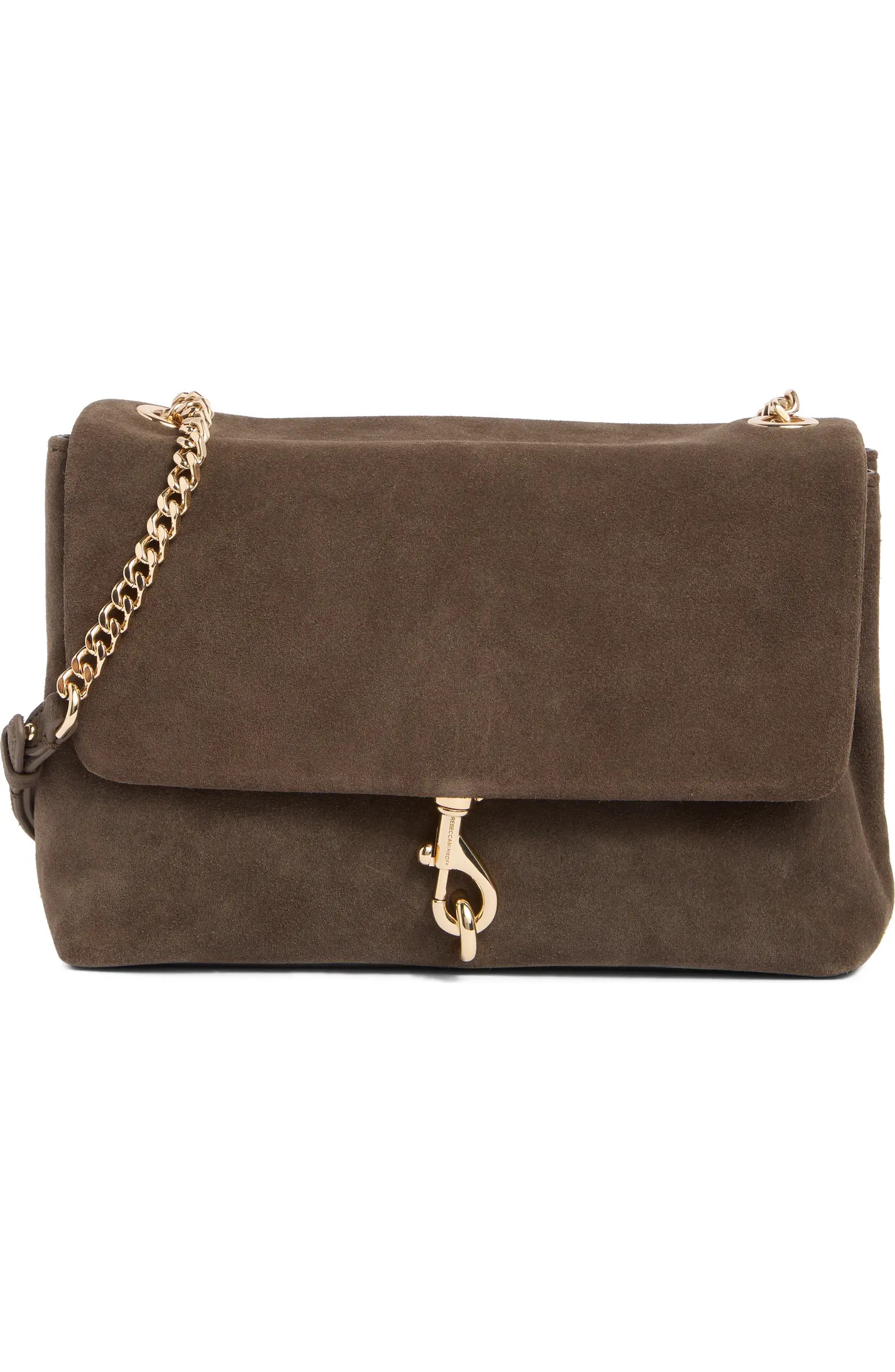 Rebecca Minkoff Edie Suede Flap Shoulder Bag | Nordstromrack | Nordstrom Rack