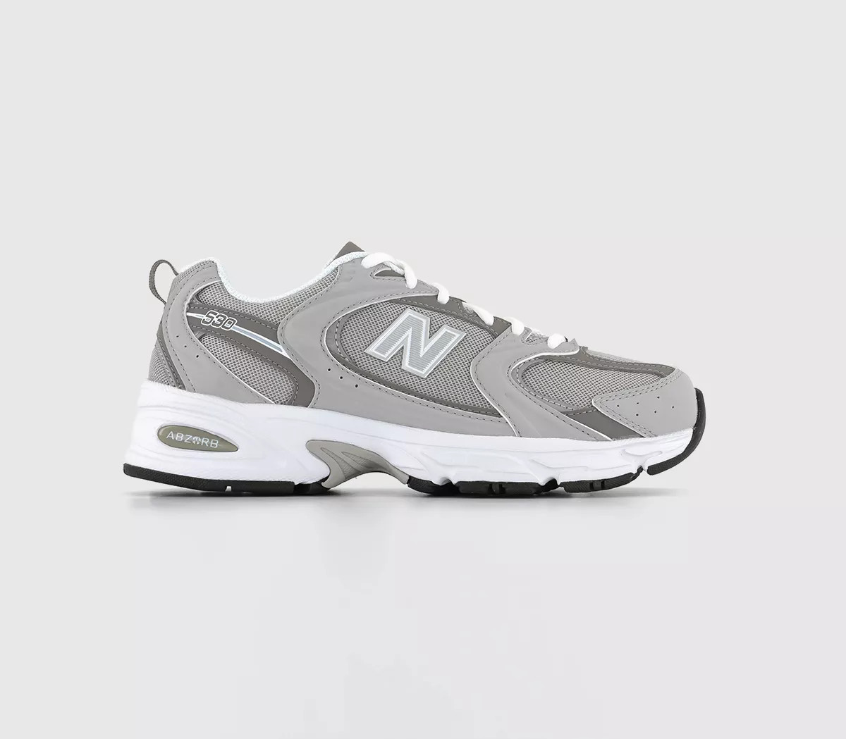 New Balance
								Mr530 Trainers
								Grey Silver White | OFFICE London (UK)