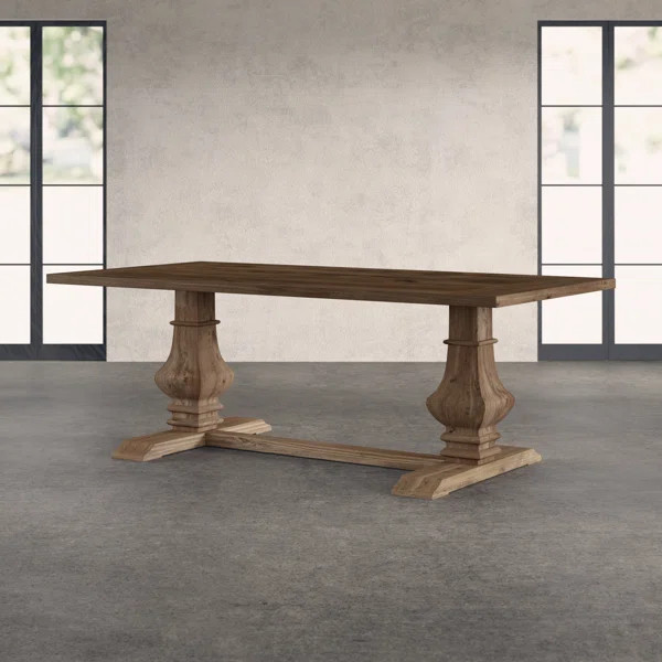 Tekamah Pine Solid Wood Dining Table | Wayfair North America