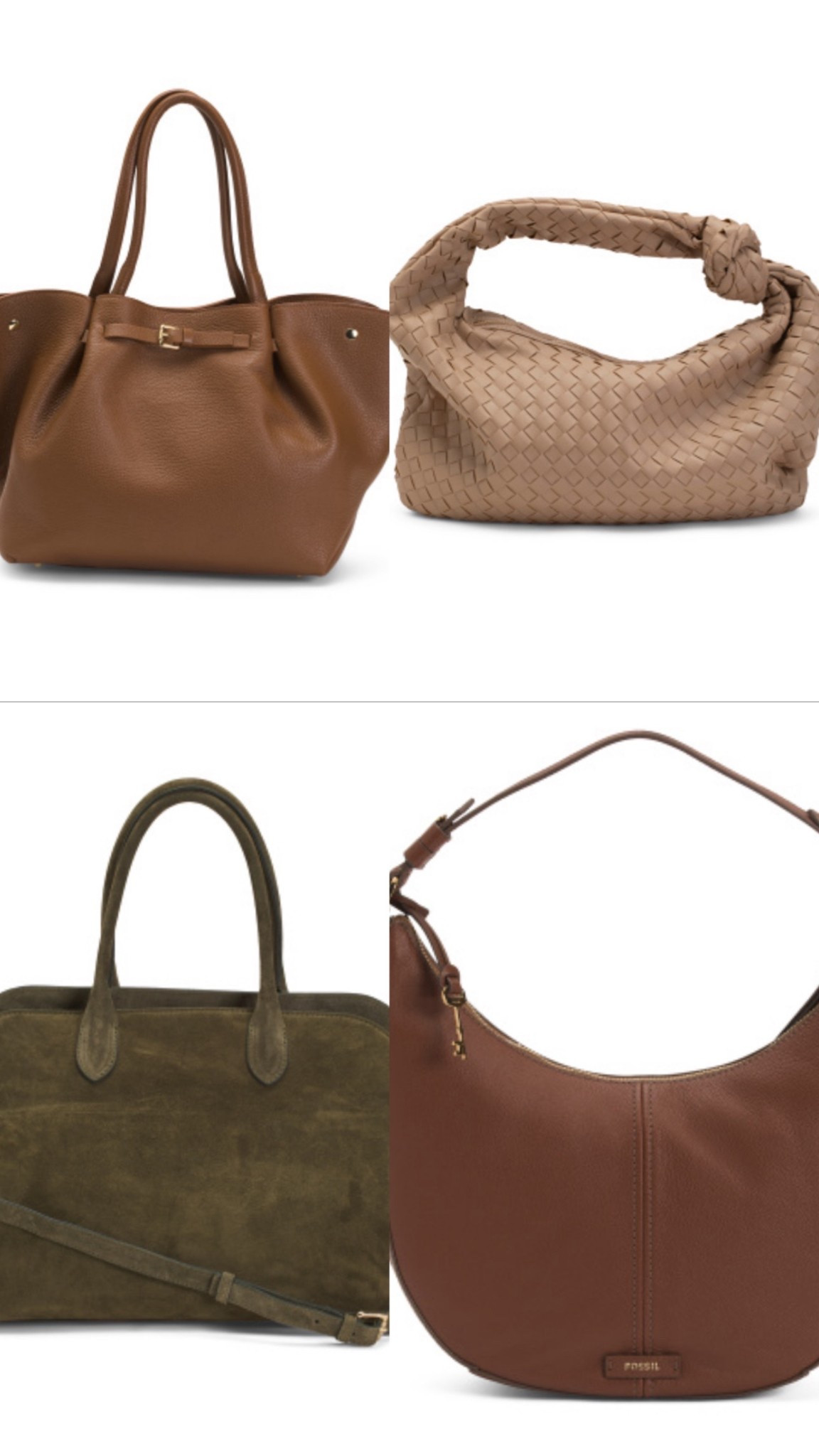 Affordable TJMaxx finds! I love the style of these bags , very beautiful, sophisticated and the colors are just perfect for fall! 

#LTKFindsUnder100 #LTKItBag #LTKSeasonal