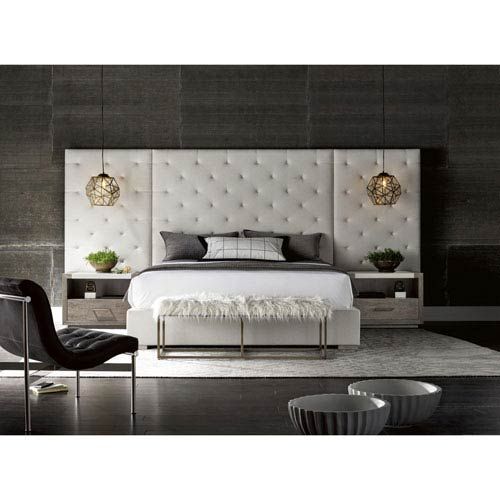 Universal Furniture Brando Complete King Bed With Panels 643220bw | Bellacor | Bellacor