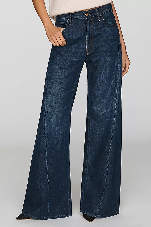 The Lemon Twist Sneak High-Rise Wide-Leg Jeans | Anthropologie (US)