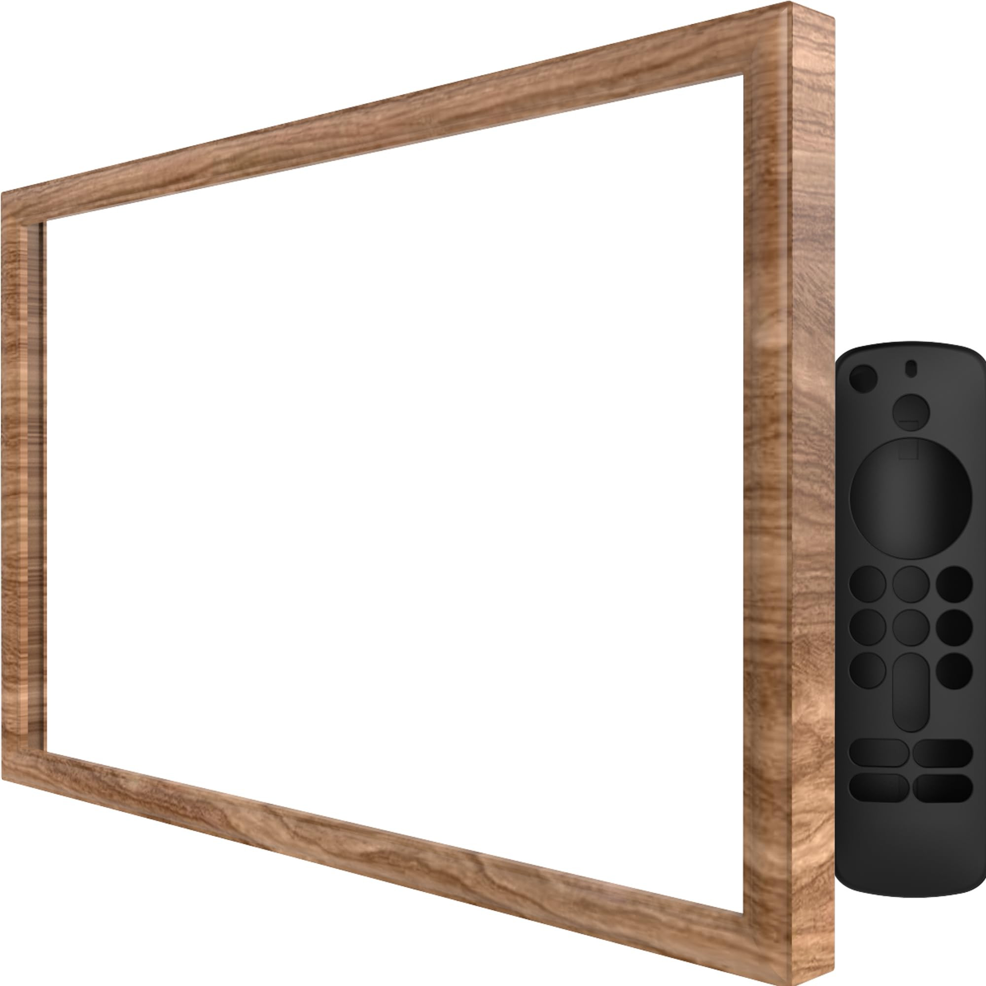 Decorative Frame for Echo Show 15, echo show 15 case cover,Light wood grain effect, protect your ... | Amazon (US)