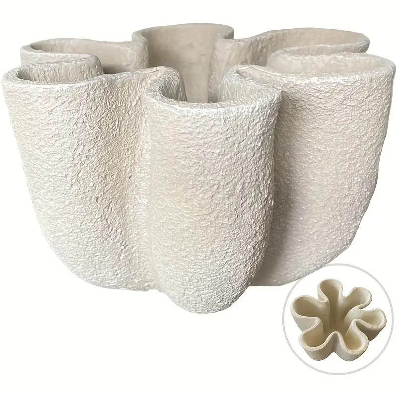 1pc Home Decoration Bowl Pot Bookshelf Decoration   Ruffle Edge Decorative Bowl Pot Decoration Ho... | Temu Affiliate Program
