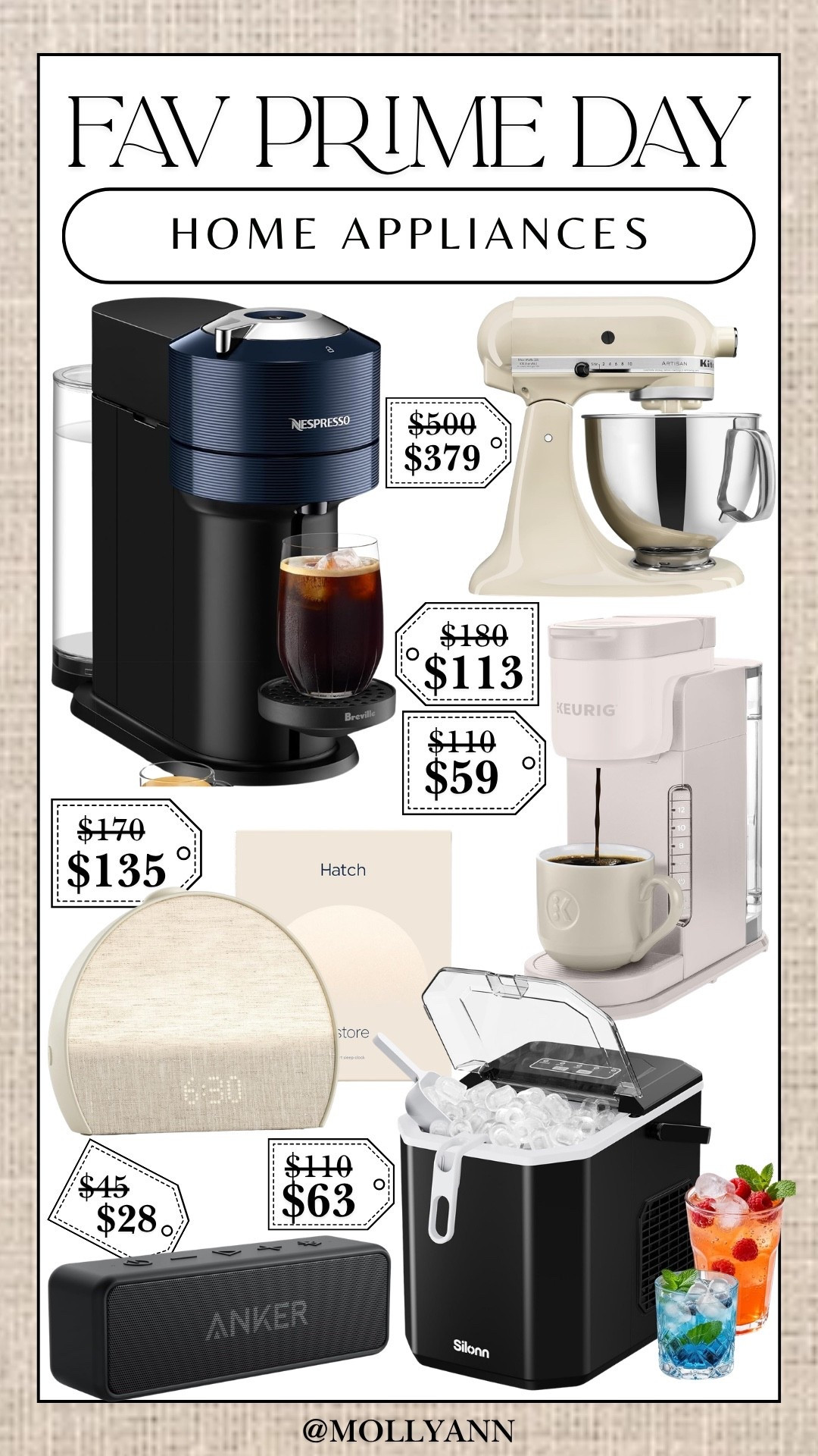 Amazon prime day home appliances!!!