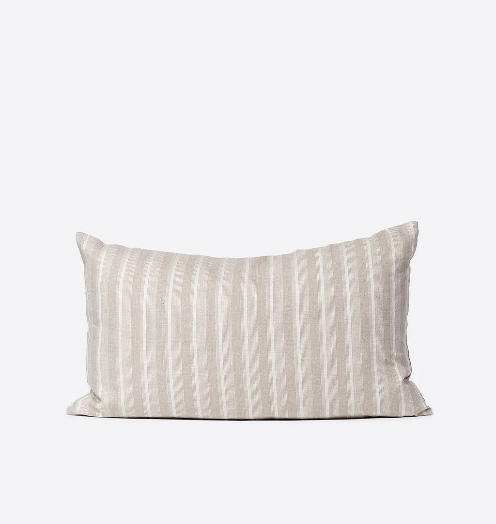 Vintage Lumbar Pillow F.I.XXIII 27" x 16" | Amber Interiors