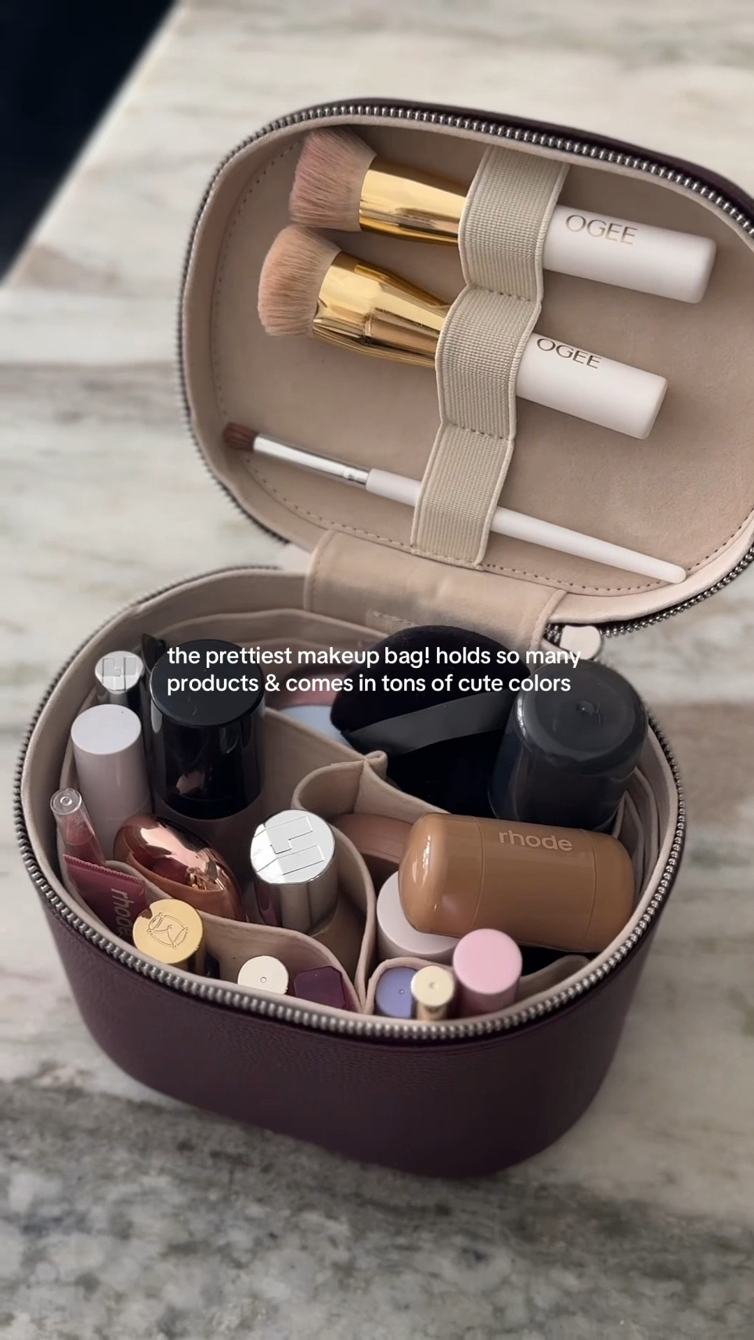 cute & affordable makeup bag!! I have the burgundy in size medium  



Makeup bag, makeup organization,
Travel bag, makeup, bathroom organization, bag for makeup