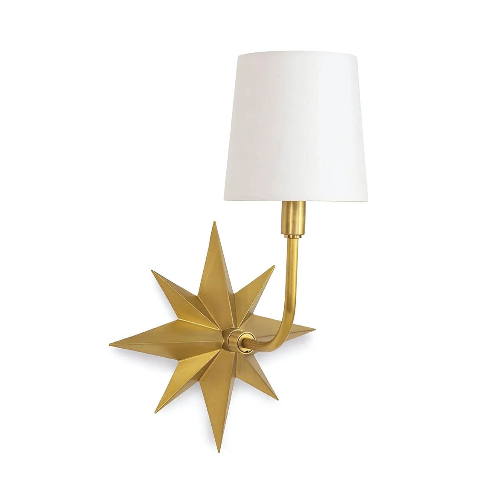 Coastal Living Etoile Sconce in Brass | Brooke and Lou