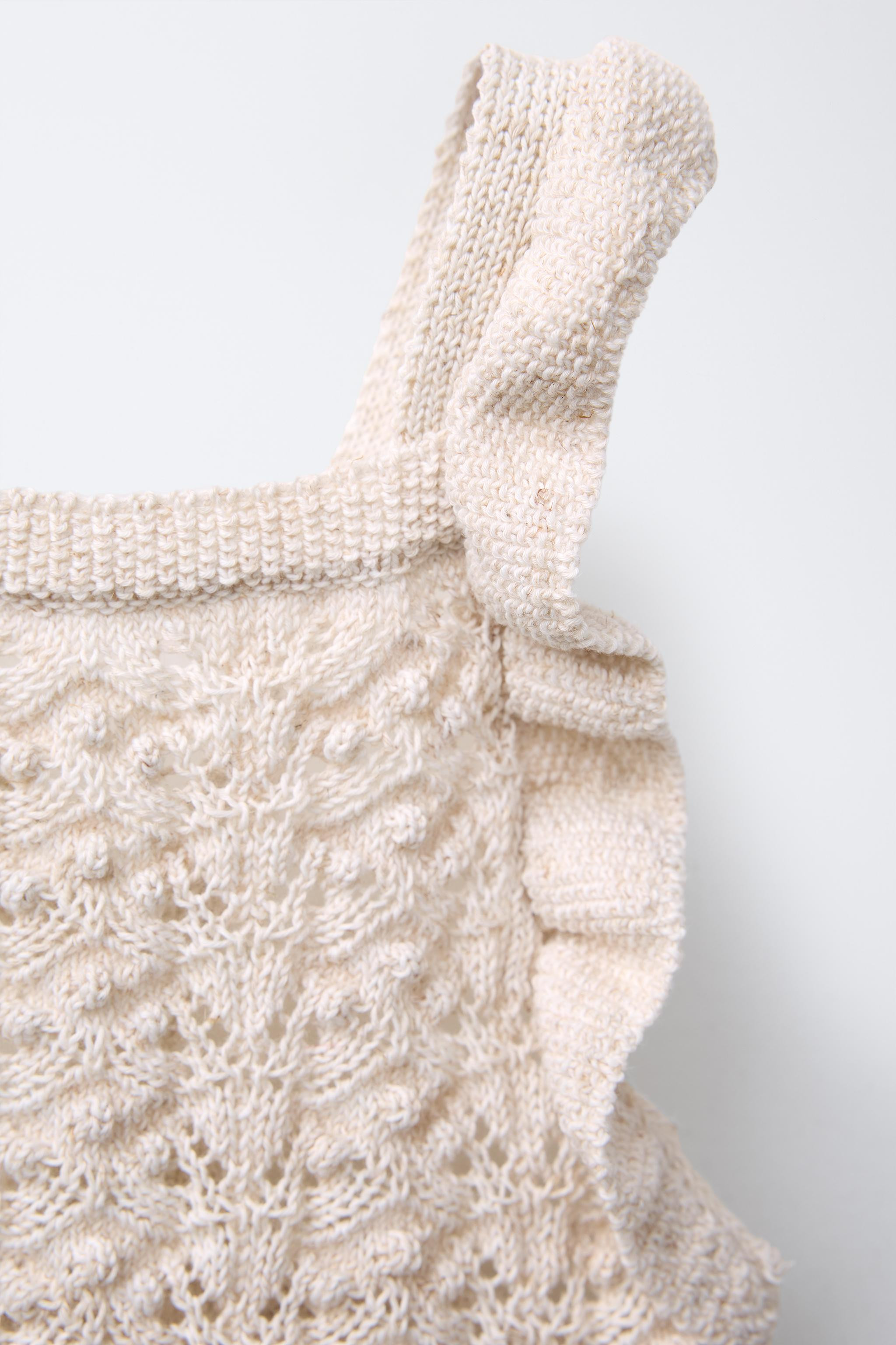 ROMANTIC KNIT ROMPER | Zara US