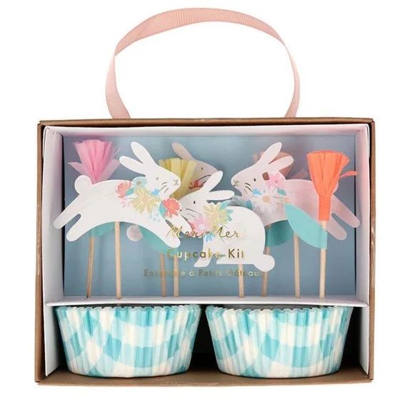 Meri Meri Spring Easter Bunny Cupcake Kit | Etsy | Etsy (US)