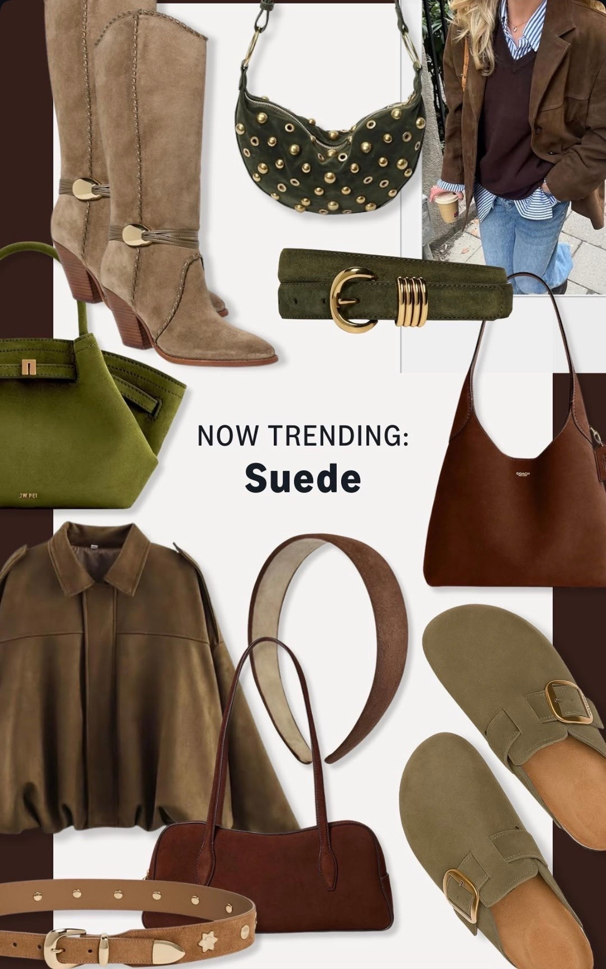 ✨ Trending on Amazon ✨
Get your wardrobe Fall ready with these look for less and affordable faux suede fashion finds! These are sooo GOOD!! 👌🏻🍂🤎




#amazon fashion
#amazon finds
#fall fashion 
#fall outfit inspo
#faux suede
#suede shoes
#suede handbag
#shoulder bag
#suede boots
#suede jacket
#cropper jacket
#date night outfit 
#dinner outfit
#designer look for less
#affordable fashion 
#ootd

#LTKootd