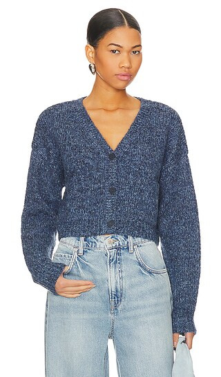 Sydney Cardigan in Indigo | Revolve Clothing (Global)