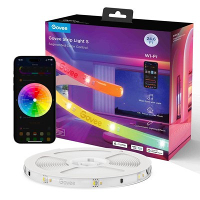 Govee RGBIC Pro 24.6' LED Strip Lights: Smartphone App Controlled Neon-Style Lights | Target