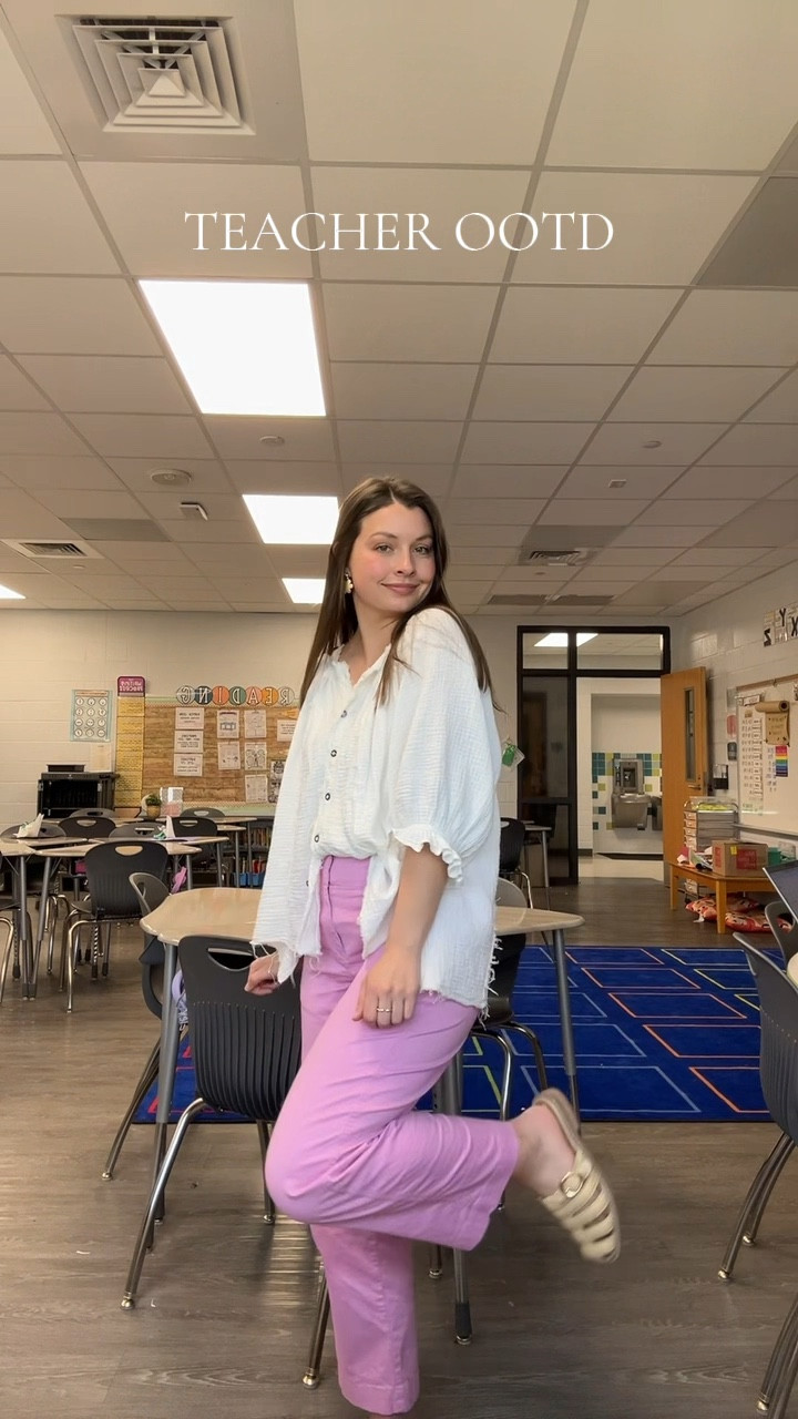 Spring teacher outfit 🩷

#LTKWorkwear