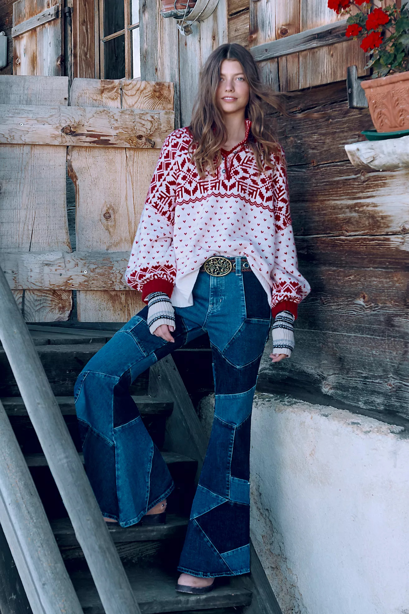 We The Free No Boundaries Pieced Jeans | Free People (Global - UK&FR Excluded)