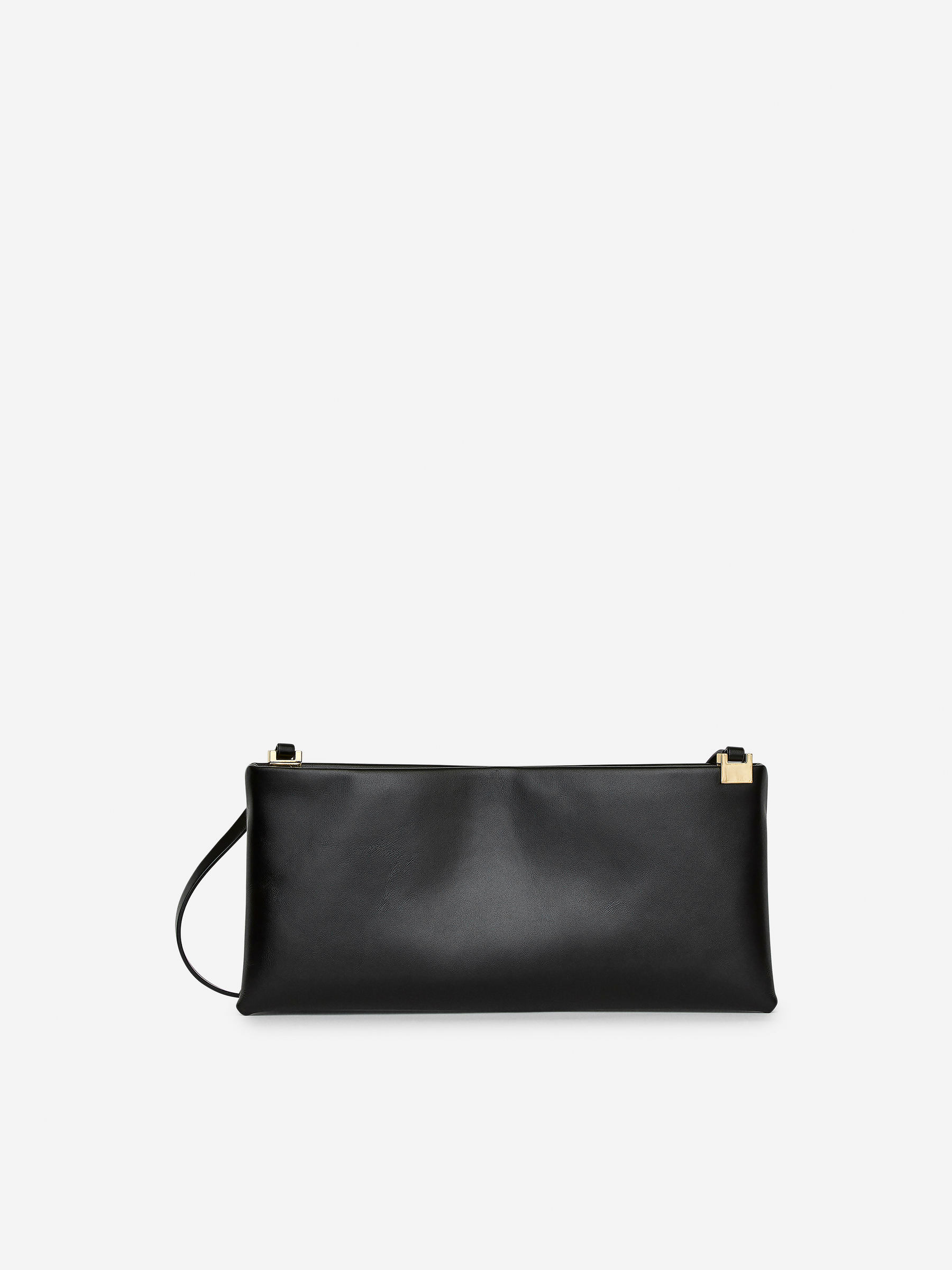 Leather Shoulder Bag – Black – Women – ARKET GB | Arket UK