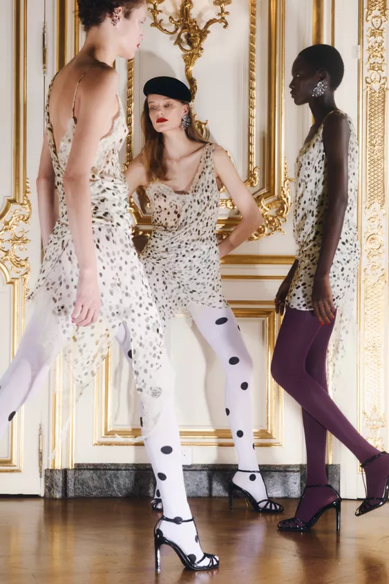 ZW COLLECTION POLKA DOT CAMISOLE TOP | Zara US