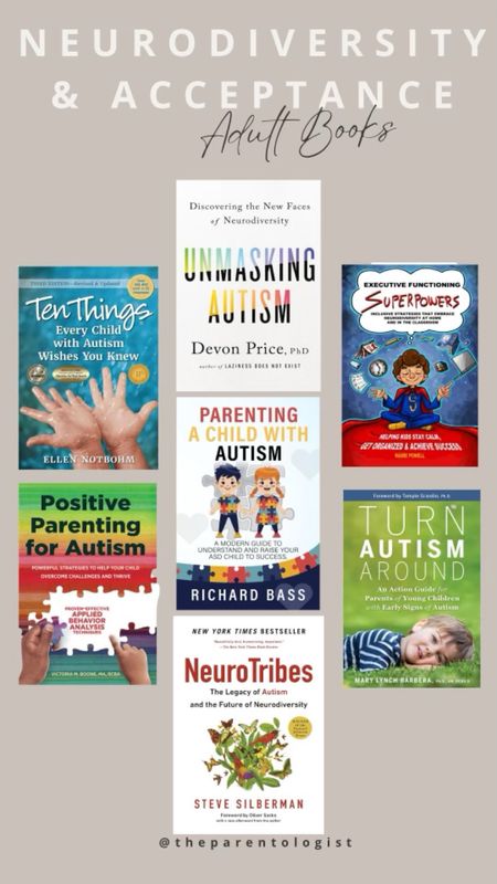 It’s Autism Acceptance Month and these are my top books for parenting with a neurodivergent child. 

#LTKfamily #LTKkids