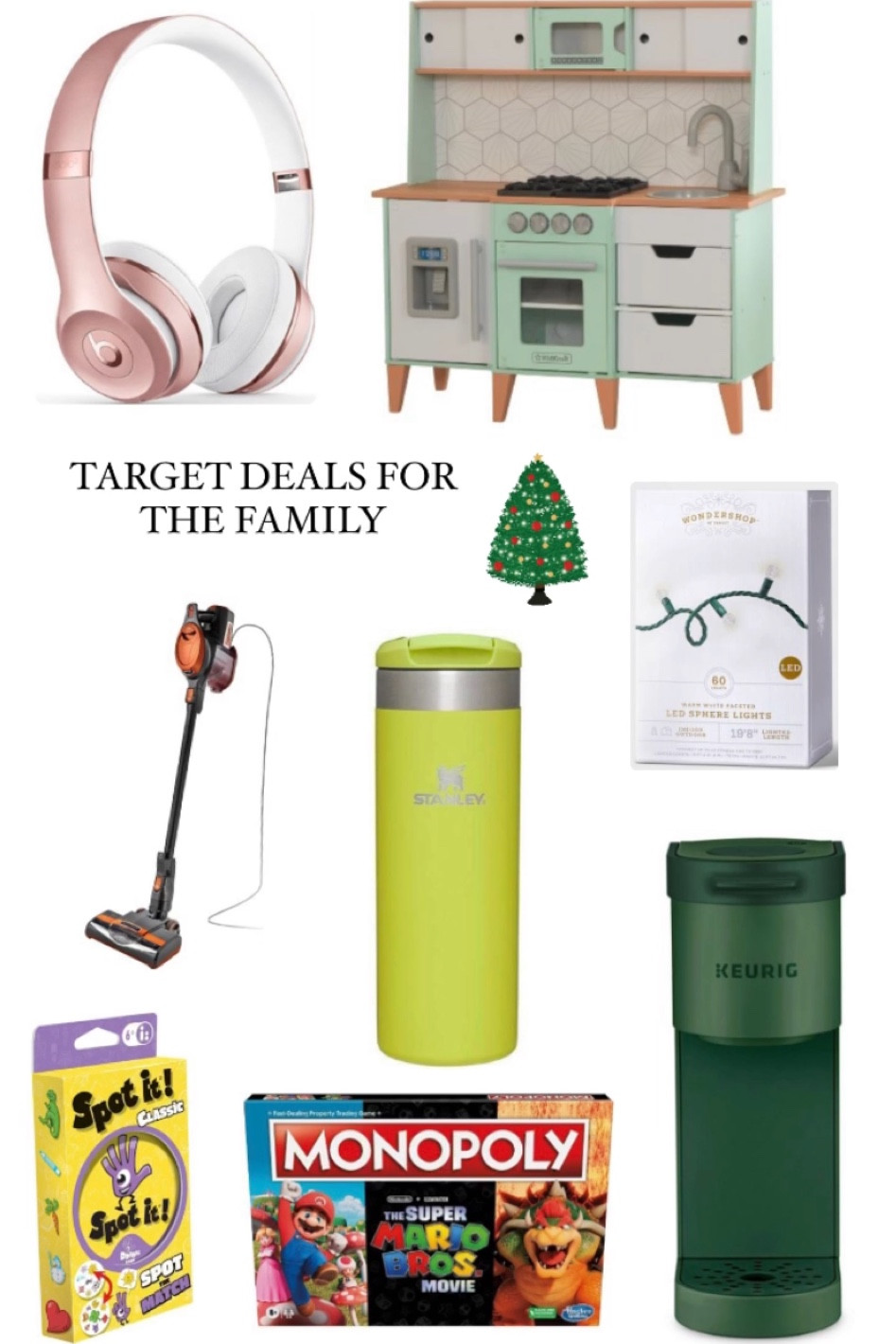 Grab these deals from target to check off your Christmas shopping list. This gift guide is perfect for the whole family  

#LTKHoliday #LTKfamily #LTKGiftGuide