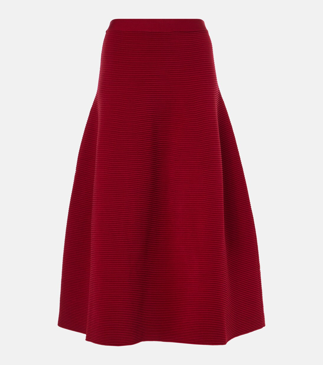 Jennifer ribbed-knit midi skirt | Mytheresa (US/CA)