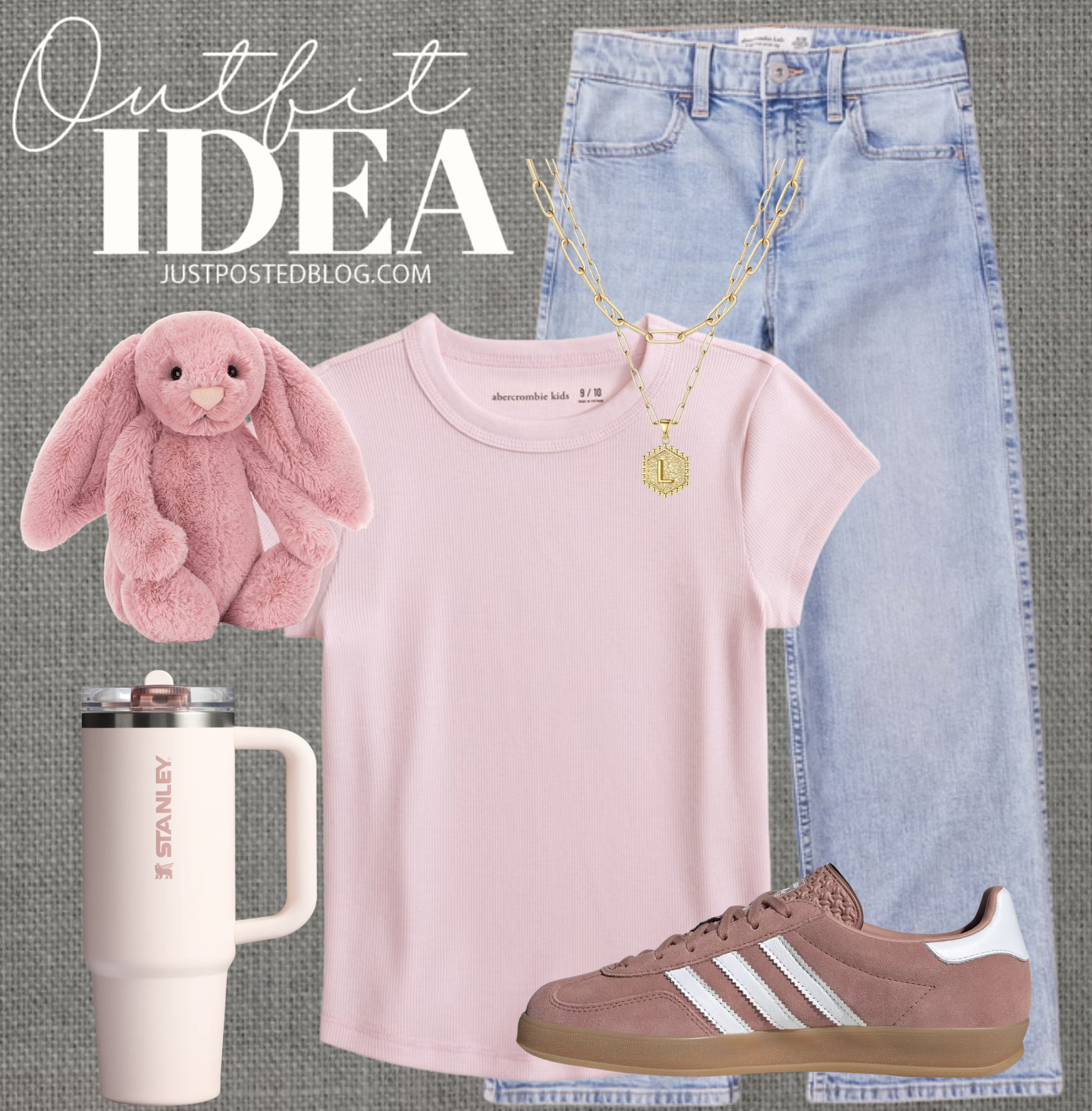 This is such a cute outfit for tweens and teens!! 

 