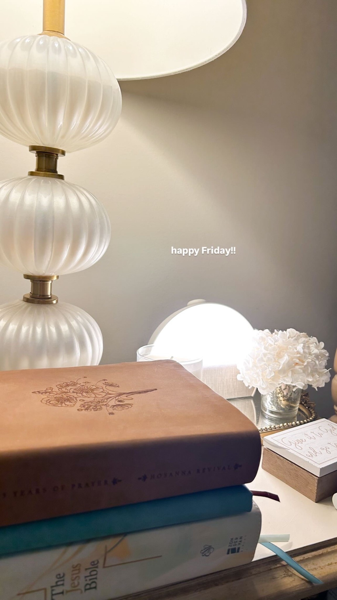 // Jesus Bible // hatch alarm clock // bedside table // 

#LTKdayinmylife #LTKSeasonal #LTKmorningroutine