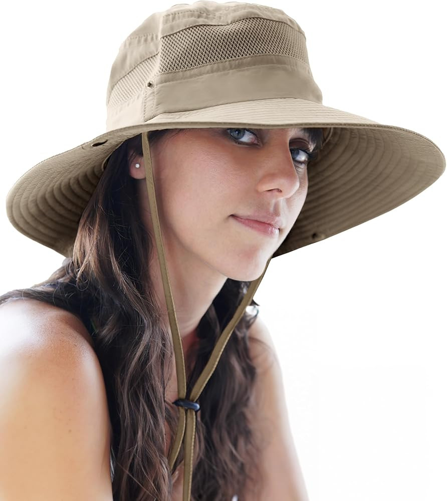 GearTOP Fishing Hat UPF 50+ Wide Brim Sun Hat for Women Mens Sun Hat with UV Protection, Safari H... | Amazon (US)