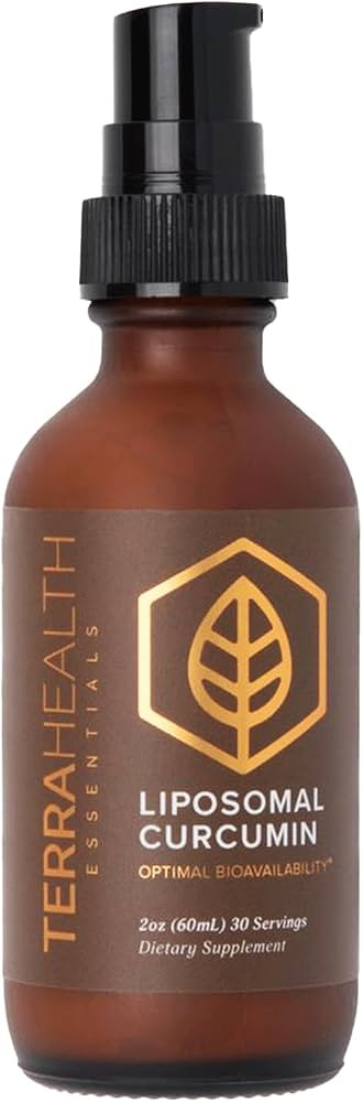 Terra Health Essentials Liposomal Curcumin Drops - Joint Support Supplement with Turmeric and Bla... | Amazon (US)