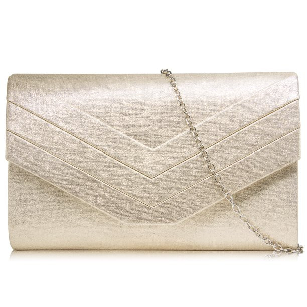 Milisente Women Clutches Faux Leather Evening Bag Party Wedding Clutch Purses - Walmart.com | Walmart (US)