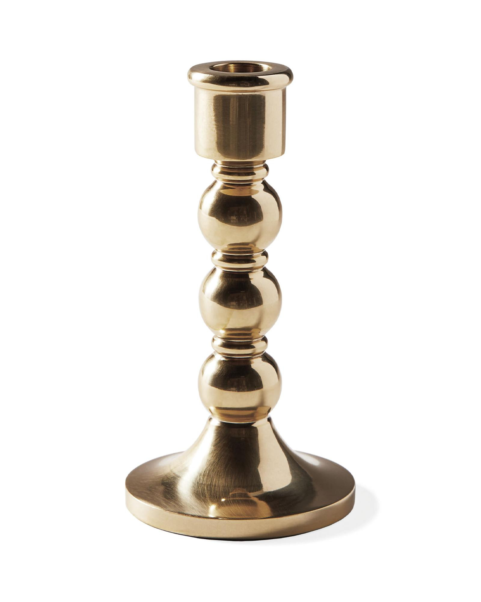 Bobbin Taper Candle Holder | Serena and Lily