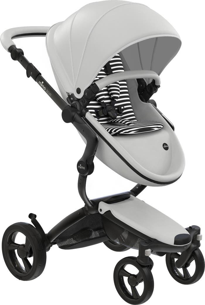 Xari 2020 Black Chassis Stroller with Reversible Reclining Seat & Carrycot | Nordstrom | Nordstrom