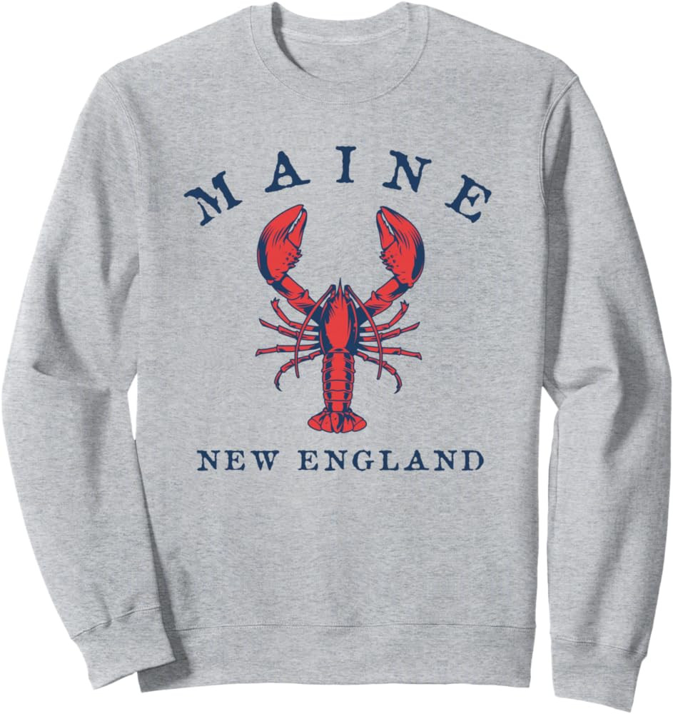 Maine Lobster Graphic Sweatshirt | Amazon (US)