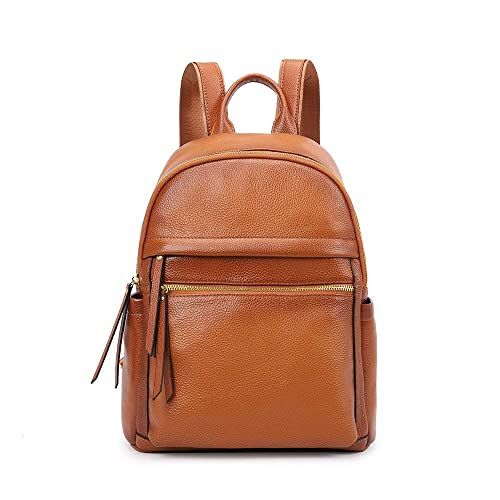 Kattee Genuine Leather Backpack Purse for Women Multi-functional Elegant Daypack Soft Leather Sho... | Amazon (US)