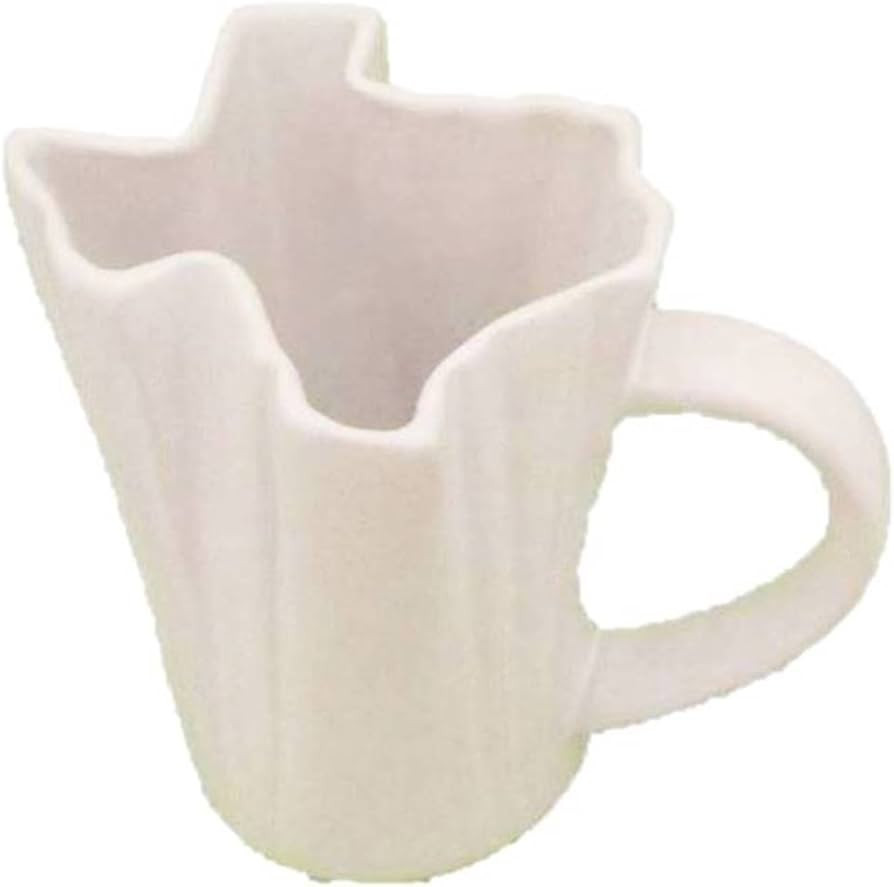 Texas Shaped Coffee Mug 12 Ounce White | Amazon (US)
