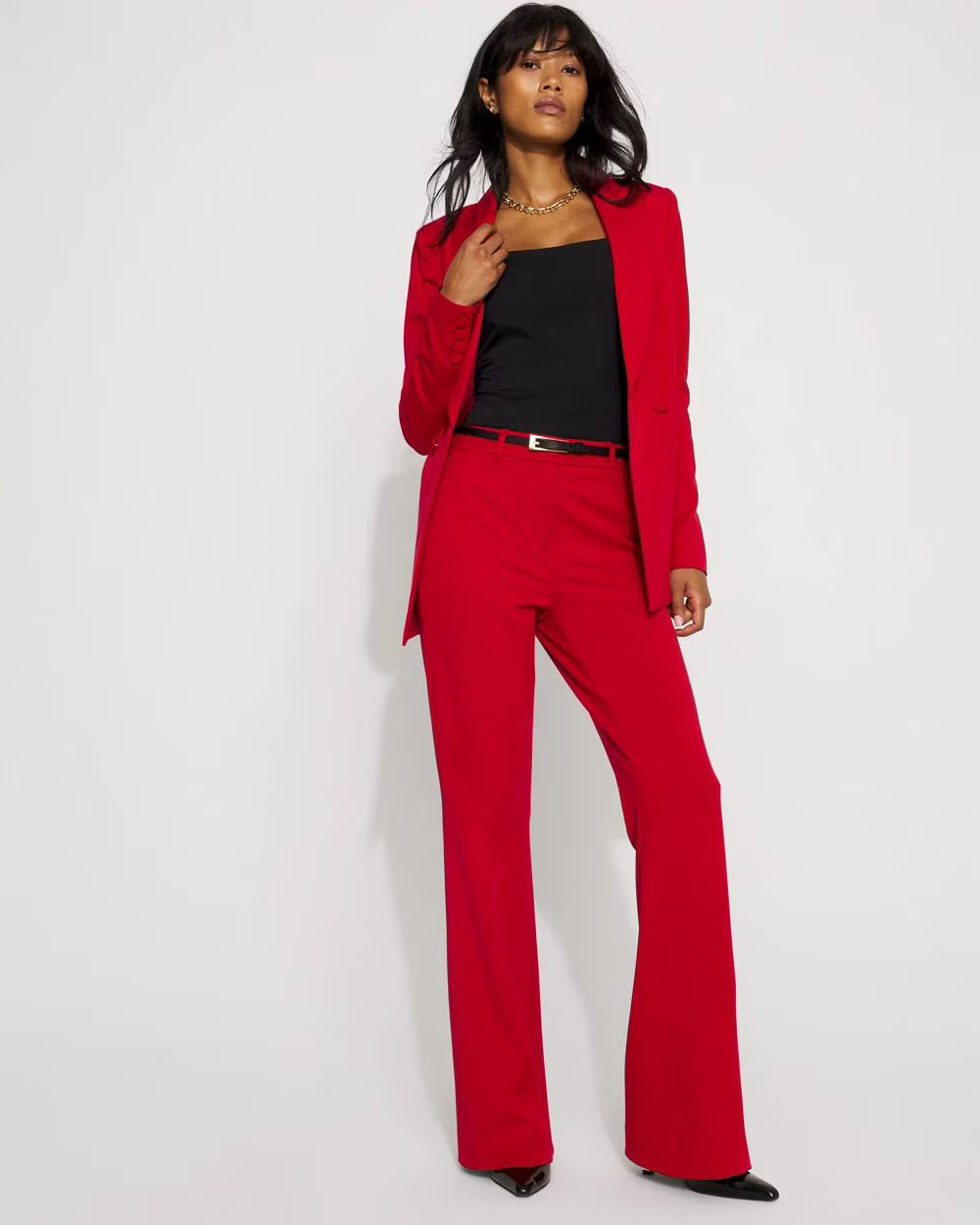 High-Rise Piper Flare Pant | White House Black Market