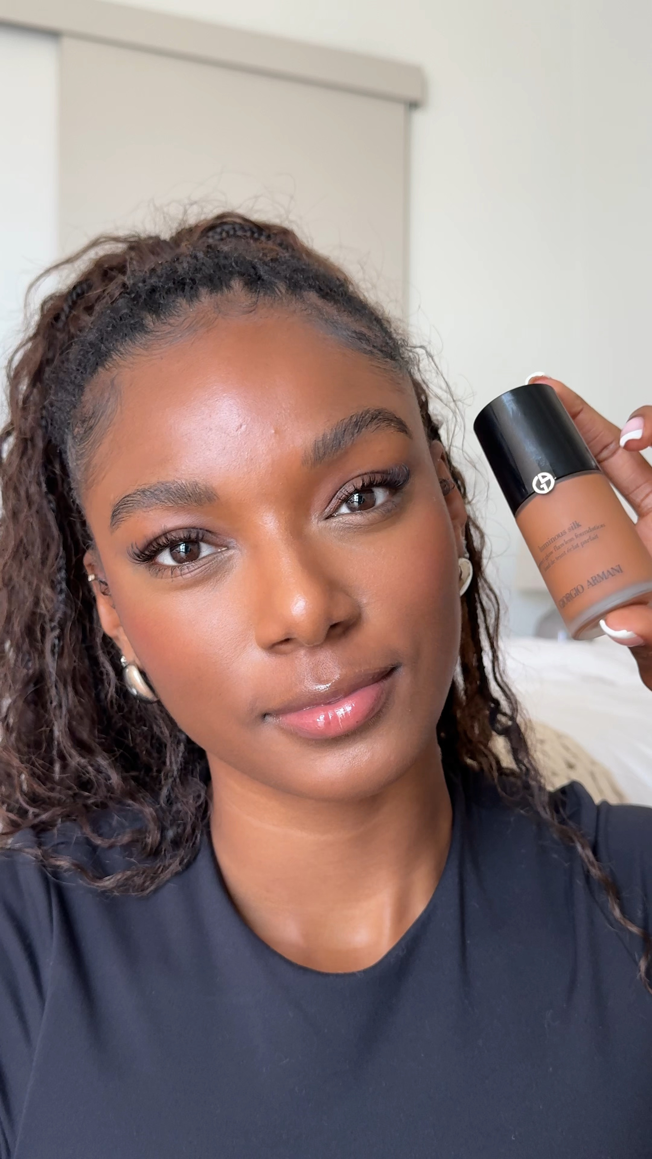 how I get the most natural base using the @armanibeauty luminous silk foundation & concealer from @sephora 🖤 #armanibeauties #luminoussilk

#LTKBeauty #LTKVideo