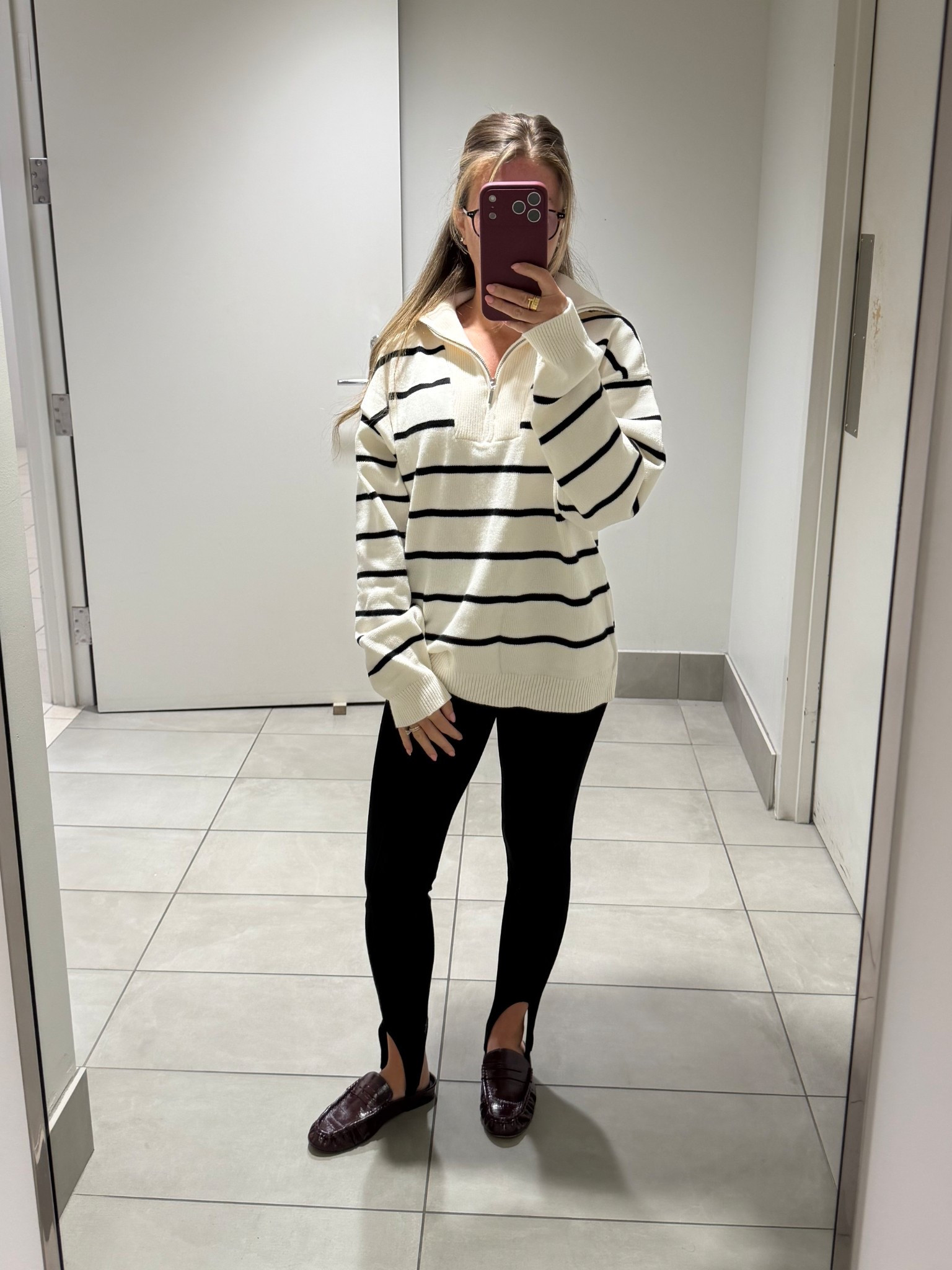 OOTD 3.13.2026

Sweater from Revolve
Leggings from Old Navy
Loafers from Steve Madden
Earrings and clip from Amazon 

#LTKootd #LTKPetite #LTKWorkwear