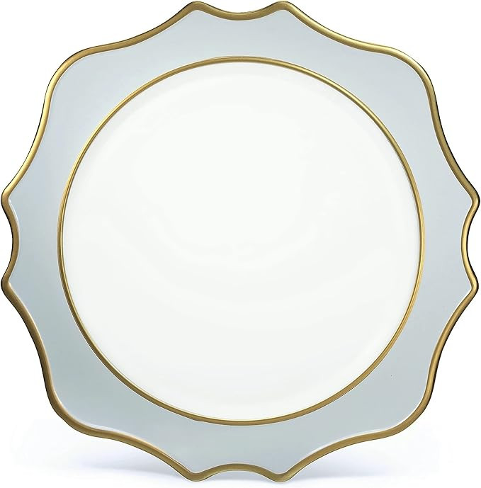 " OCCASIONS" 10 Pieces Round 13'' Round Acrylic Plastic Wedding Chargers, Dinner Party Decoration... | Amazon (US)