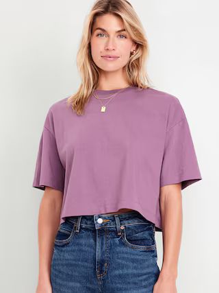 Vintage Crop T-Shirt | Old Navy (US)