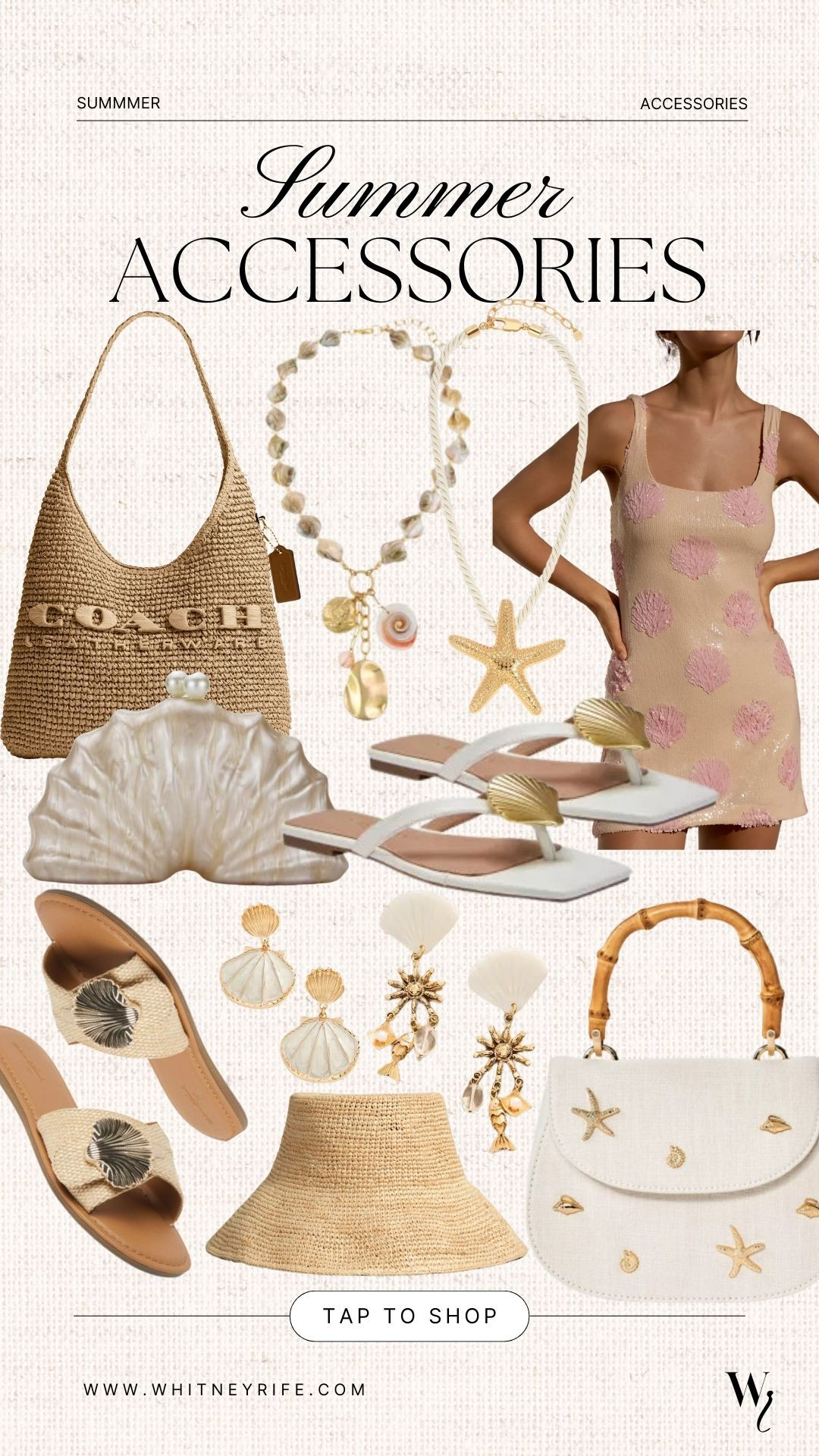 Shell and raffia decor summer staple favorites summer accessories 

#LTKFindsUnder50 #LTKStyleTip #LTKSaleAlert