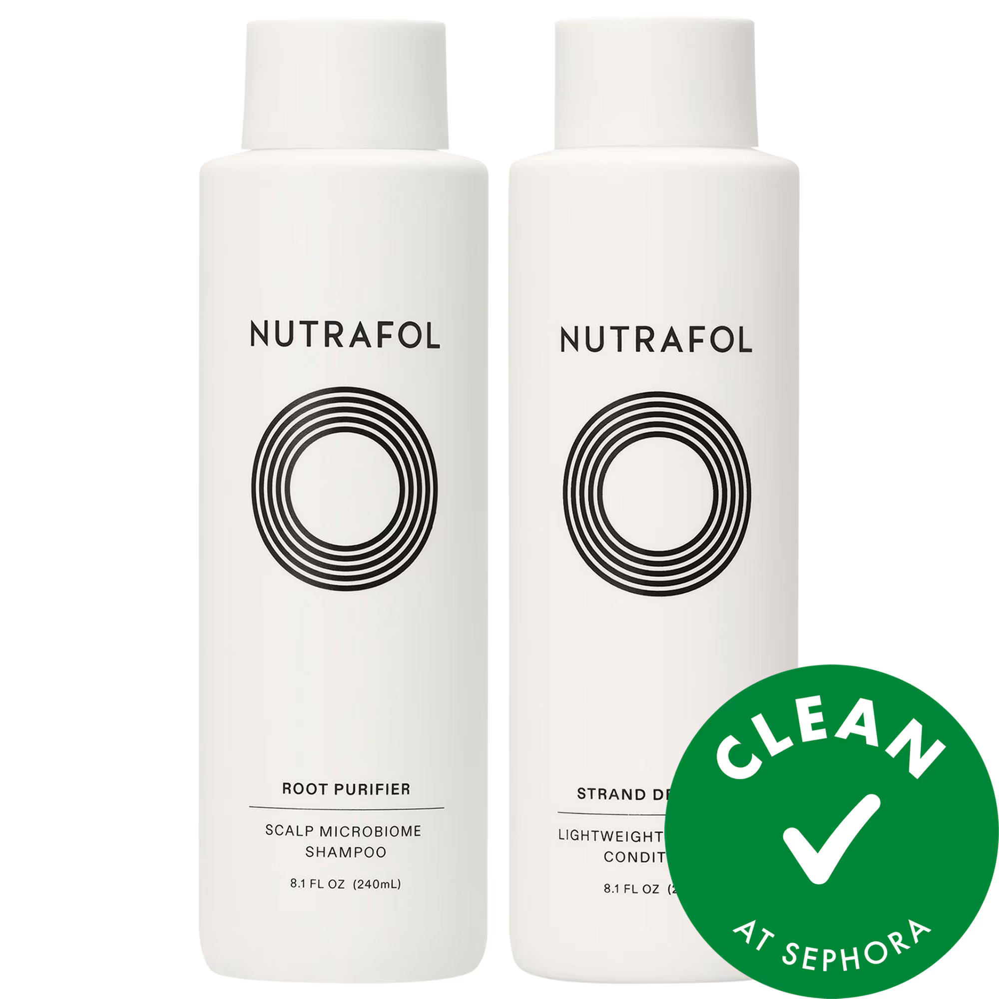 Nutrafol Shampoo & Conditioner Duo for Thinning Hair 8.1 oz / 240 mL | Sephora (US)