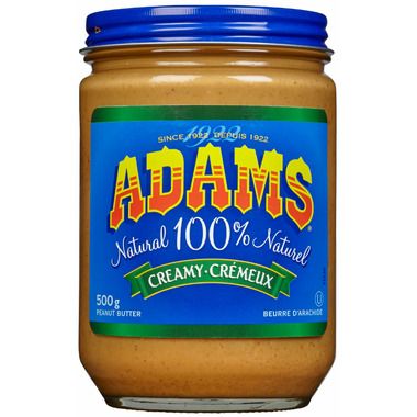 Adams 100% Natural Creamy Peanut Butter | Well.ca
