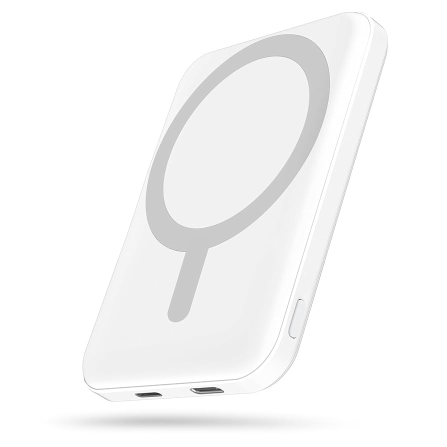 Podoru Mag-Safe Power Bank, Mini 5000mAh Magnetic Battery Pack Power Bank with USB-C Cable 20W Fa... | Amazon (CA)